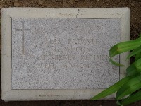 Struma Military Cemetery - Cox, G W